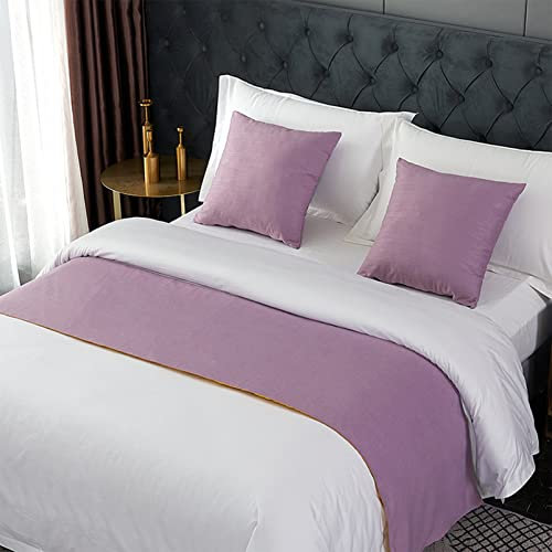 Chemin de lit d'hôtel, serviette de lit, couvre-pieds, couvre-pieds, couvre-lit, couvre-lit, écharpe, décoration de chambre à coucher, chambre de mariage, hôtel