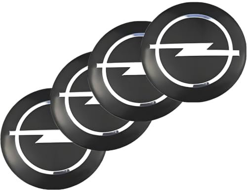 BHNRXQNJ Nabendeckel Radkappen für Opel Meriva B Zafira B/Zafira Tourer C,Radkappen dekorative Felgenkappen Felgen-Staubschutz Radnabenkappen,B