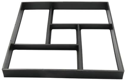 Pflasterform, wiederverwendbare Kunststoff-Pflasterform for manuelle Wege, DIY-Beton, Zement, Ziegel, Gehweg, Pflasterstein, Garten, dekorativer Stein, Straßenbauwerkzeug, Betonstempel