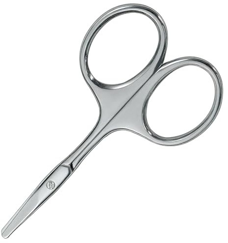 tiyiyok Nagelschere, Kinder Nagelschere, Rundkopfklinge Aus Edelstahl, Sehr Scharf, Kleine Schere, Geeignet für Finger Und Fußnägel, Baby-Nagelknipser, Silber