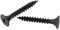 25Pcs M3.5 Carbon steel Black Cross recessed countersunk Flat head tapping screws Wood Screw Wall Nails Drywall Nail(M3.5x40mm)