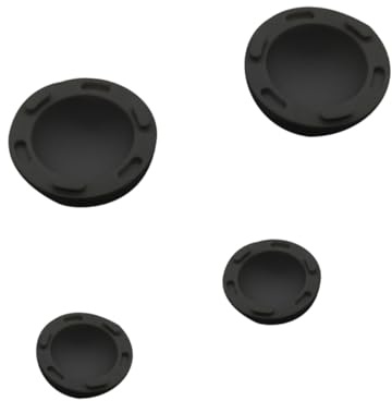 LAPYAPPE 4pcs Silicone Laptop Stand Ball Feet Riser Portable Cooling Pad Laptop Riser Easy Storage Black Support