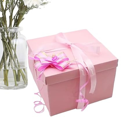 5-lagige DIY Explosive Geschenkbox, 5-lagige wiederverwendbare Snack-Boxen, Scrapbooking für Geschenk-Explosions-Boxen, für Urlaub, Weihnachten, Valentinstag, Erinnerungen festhalten