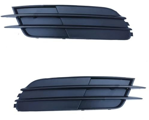 HPZPRPCEW Automobil Front Stoßstange Nebel Licht Rahmen Grille Dekorative Rahmen 4G0807681 4G0807682 Für A6/A6 Quattro 2012-2015(Links und rechts)