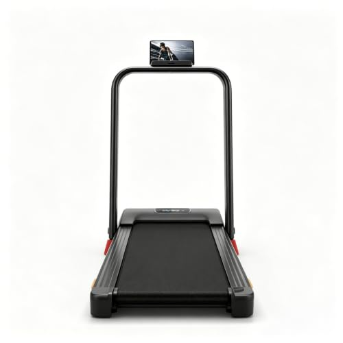 Laufband für Zuhause Klappbar 10% Steigung, Haus & Büro, 136KG | 3.0 PS Walking Pad mit Steigung, 6-in-1-Laufband für Zuhause Klappbar Leise, LED-Display + Fernbedienung, bis 10 KM/H