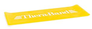 THERABAND Übungsband Loop - 7,6 cm x 20,5 cm (B x L), Ø 13 cm 13 cm, Gelb | Leicht, OneSize