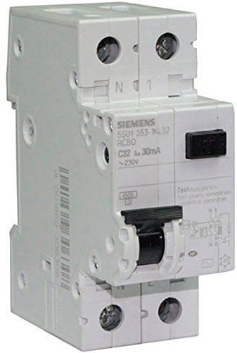 SIEMENS - Interruttori magnetotermici differenziali 30 mA 32 A Tipo AC