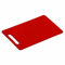 Kesper Tabla de Cortar, Rojo, 34 x 24 x 0,6 cm