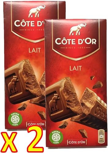 Cote d'or Chocolat au Lait - Lot de 2 x 200g