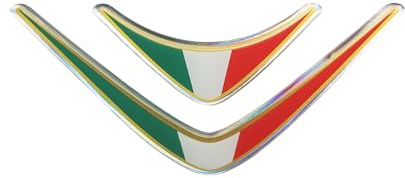 4R Quattroerre.it 14126 3D Aufkleber Dekoration Trikolore Italien