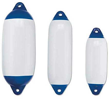 STAR -MAJONI Fender cm 15x58 WHITE WITH BLUE HEAD