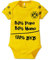 Borussia Dortmund Unisex Baby Bvb-babybody 100% Bvb Babybody, Gelb, 74/80 EU
