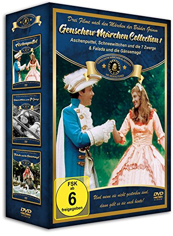 Genschow Märchen-Collection 1 (3er-Schuber: Aschenputtel - Schneewittchen und die sieben Zwerge - Falada und die Gänsemagd) [3 DVDs]