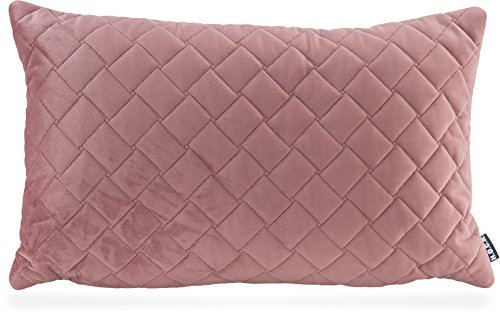 H.O.C.K. Soft Nobile Retro Kissen inkl. Füllung 50x30cm Rose