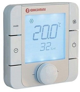 K492B Termostato ambiente con display K492BY002 230 V GIACOMINI