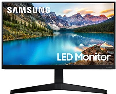 Samsung T37F Series 24-Inch FHD 1080p Computer Monitor, 75Hz, IPS Panel, HDMI, Display Port, VESA Compatible, 3 Yr WRNTY (LF24T374FWNXGO)