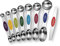 Magnetic Measuring Spoons Set - Stainless Steel Stackable Dual Sided Teaspoon Tablespoon for Measuring Dry and Liquid Ingredients, Measuring Spoons for Cooking & Baking, Fits in Spice Jars, Set of 8