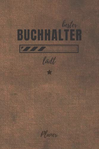 bester Buchhalter lädt Planer: für die Ausbildung o. Weiterbildung | Perfekt für Männer, die die Finanzen macht | Ausbildungsbeginn Geschenk