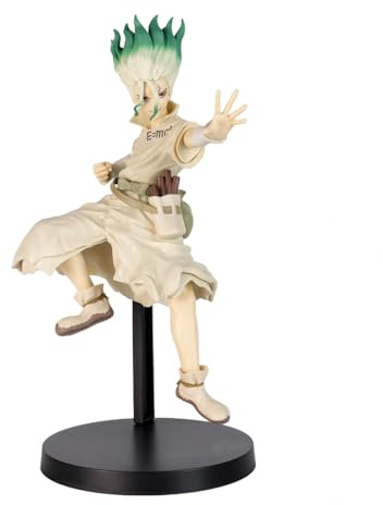 BANDAI - Banpresto - Dr.Stone - Figure Of Stone World - Senku Ishigami II Statue