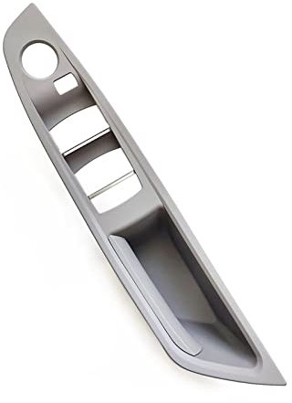 Interior Inside Door Handle For B&MW 5 Series F10 F11 F18 520 523 525 528 530 2010 2011-2017 LHD RHD Car Interior Door Pull Handle Armrest Panel Trim (Color : Grey, Size : RHD)