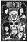 JEYUAN Leinwand Wandkunst Malerei Vince Neil Joey Ramone Mick Mars Jinxx Poster Wohnzimmer Schlafzimmer Malerei Kunstwerk 60x90cm Kein Rahmen