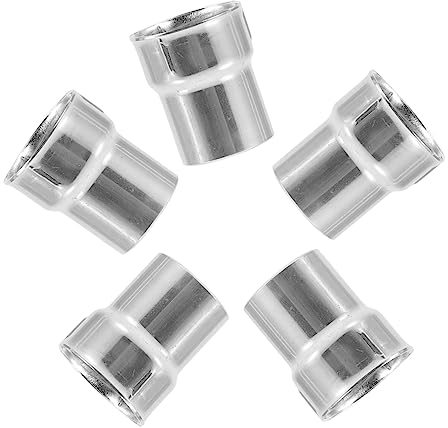 OSALADI 5 Stück Mikrowellen Magnetronkappen Austauschbare Abdeckung Für Mikrowellen Crimp Ferrulen Anschluss Silber Teile Für Effizientes Kochen