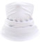 Damen Herren Winter Loop Schal Loopschal Schlauchschal Halsschal Halswaermer Multifunktionstuch Fleece Halswärmer Halstuch Winddicht Ski Maske Warmer für Outdoor Radsport Motorrad Laufen,Weiß,L