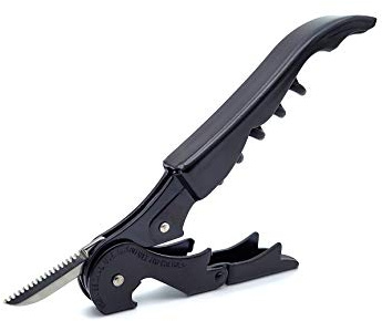 Pulltap's Sacacorchos clásico 500 con llave de vino para zurdos (negro/negro)