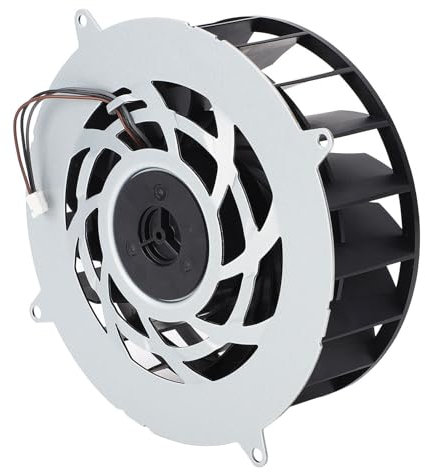 Replacement of Internal Cooling Fan for Slim Console Disc Digital Edition, 19 Blades CPU Fan Cooler 3 Pin DC 12V Silence Game Console Cooling Fan CPU Cooling Fan