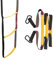 Rope Boarding Ladder | Portable Nautical Ladder, Sturdy Rope Ladder for Watercraft | Foldable Boat Access Ladder, Quick Setup Marine Rope Ladder, Ideal for Boating and Anchoring