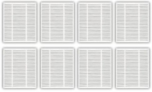 (8 Piezas) Q011, Q0120 Filtros HEPA Compatibles con iRobot Combo Essential Robot Aspirador Y Trapeador Y0140, Y0112, Y0110, Q011, Q0120, Roomba 105 Combo, Kit De Filtros, Piezas De Repuesto