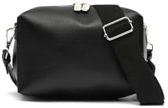 MISAKO Aldo Kleine Umhängetasche mit abnehmbarem Henkel - Kleine Damen-Umhängetaschen - Lässige, modische, bequeme und robuste Taschen Aldo Schwarz 12 X 20 X 10 cm