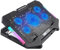 LIbgiubhy Gaming Laptop Cooling Pad Laptop Cooling Stand Ventilador Externo Refrigeración Portátil con 2 puertos USB Teléfono