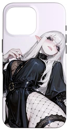 Hülle für iPhone 16 Pro Max Vampir Anime Waifu