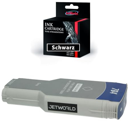 JetWorld Tintenpatrone 764 C1Q18A Kompatibel für HP HP DesignJet T3500 Grau Inhalt: 300ml