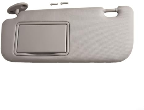 NexRen Visera solar para coche con visera lateral izquierda y derecha con espejo, visera interior para coche para Corolla para Toyota 2014-2019 (gris es conducir)