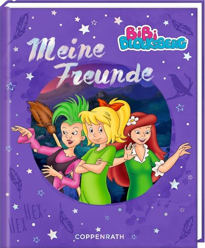 Freundebuch - Meine Freunde: Bibi Blocksberg: Freundschaftsbuch mit Quizfragen aus Bibis Welt (Alben & Geschenke für Kinder)