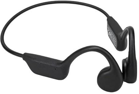 Cocoarm Knochenleitungskopfhörer, Wasserdichter Bluetooth-Kopfhörer mit 32 GB MP3-Player, IPX8 Ti-Legierung, Offenes Ohr, Kabelloser Sport-Kopfhörer Zum Schwimmen, Laufen, Radfahren (Black)