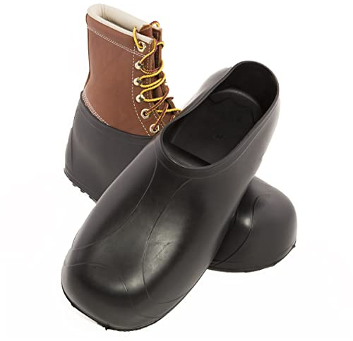 Tingley 1300 Work Rubber Overshoe, Extra-Large, Black
