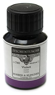 Rohrer & Klingner Drawing Indian Ink Violet 50 ml