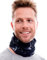 Hilltop Multifunktionstuch, Halstuch, Sporttuch, Schlauchtuch, Kopftuch, Schal, Cooles Design in Trendfarben, für Damen und Herren, Farbe/Design:Schwarz-Weiss-Paisley