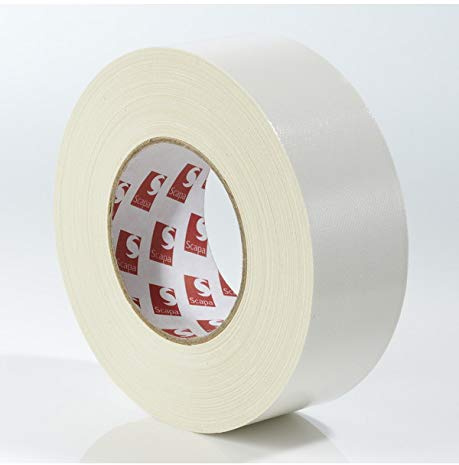 Scapa Ruban toile adhésive 3120 blanc 50mm