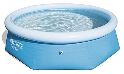 Bestway Clear Fast Set Above Ground Pool - 8 feet, Blue