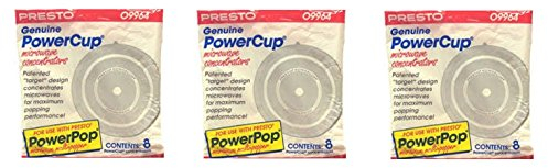 Presto 09964 Microwave Power Pop Powercup Popcorn Concentrator Cup - 24 Pack