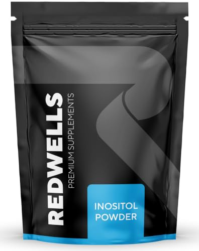 REDWELLS Myo Inositol Powder 100 g | Up to 2,250 mg Daily | 750 mg per serving | 133 servings | GMO free | No fillers or binders | Suitable for vegans