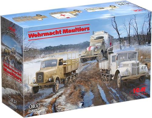ICM 1:35 - Wehrmacht Maultiers, Grau