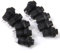 10pcs Mini Aus/EIN Druck, Schwarz