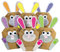 Papierdrachen 12 DIY Osterhasen Tüten - Bunte Geschenktüten zu Ostern zum selber Befüllen - Frühling – zum Verpacken von Geschenken für Kinder und Erwachsene