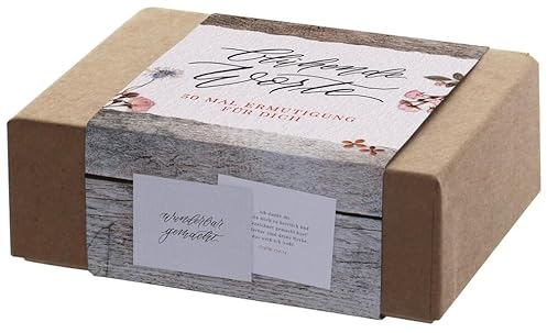 Blühende Worte - 50 X Ermutigung Für Dich (Box mit 50 Kärtchen)