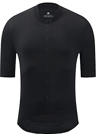 Radtrikot für Herren, Aero Race Fit, Rennrad-Trikot, kurzärmelig, feuchtigkeitsableitend, atmungsaktiv, Reißverschlusstasche, LSF 50+
